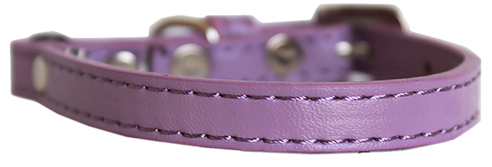Premium Plain Cat safety collar Lavender Size 14